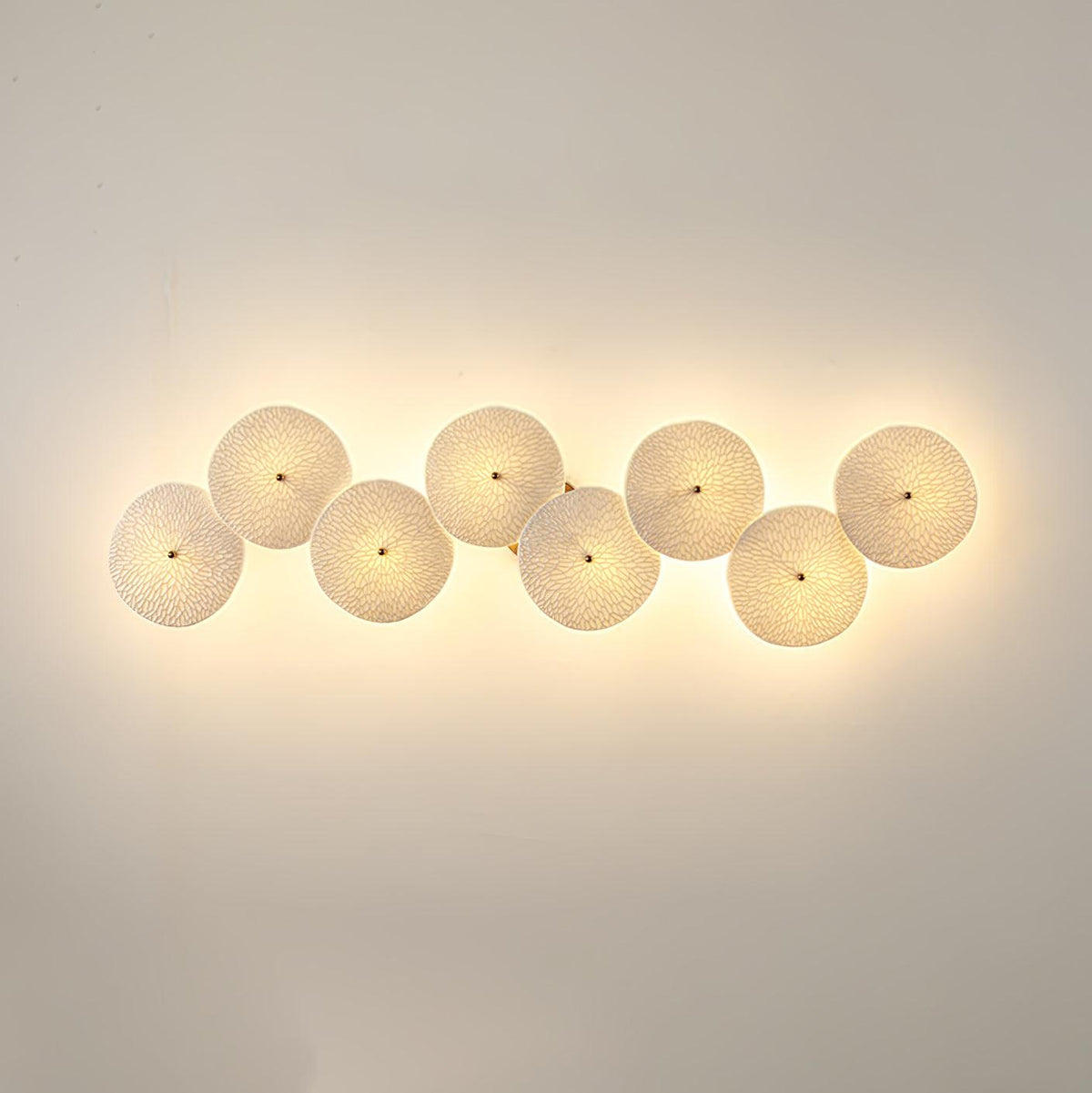 Florin Ceramic Petal Wall Sconce