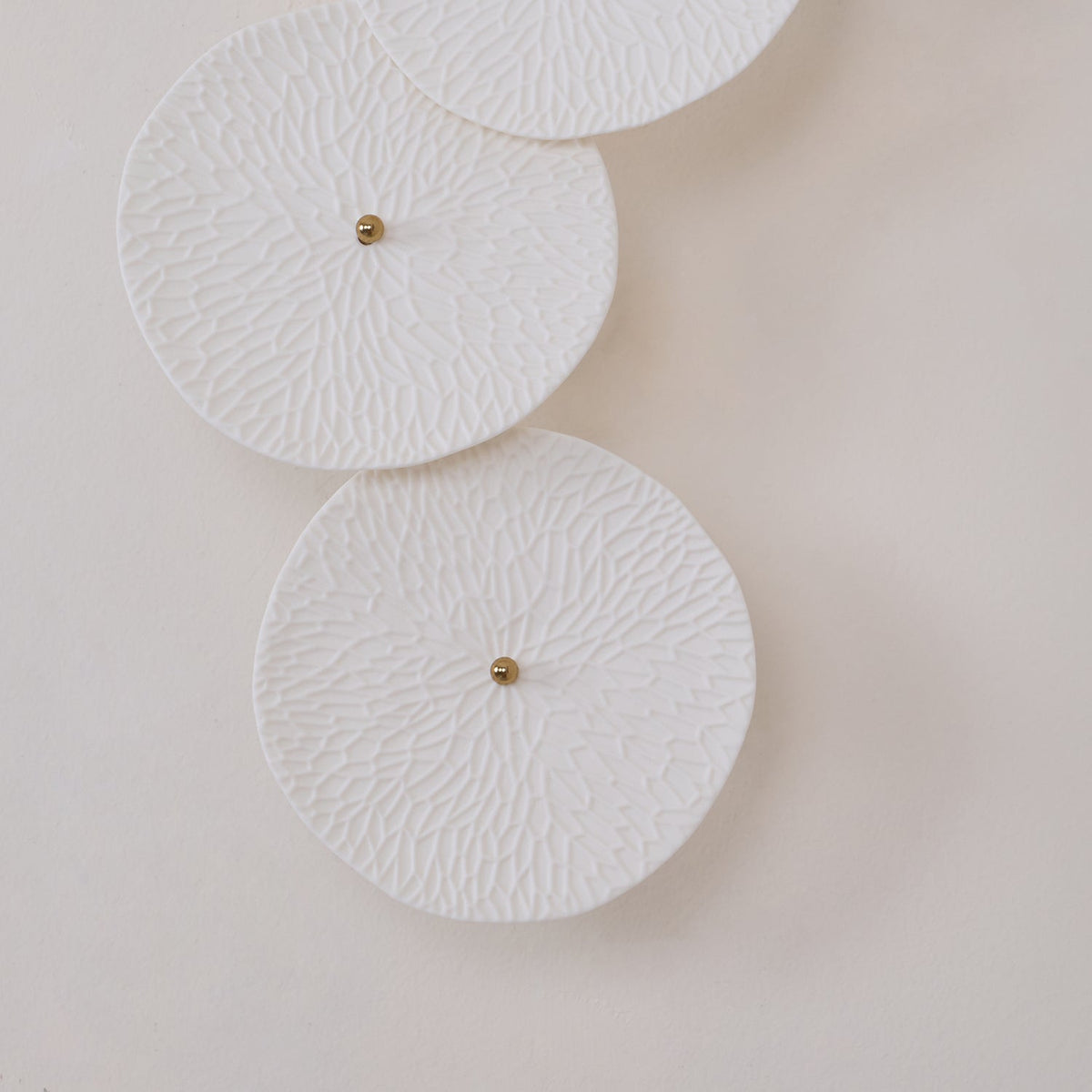 Florin Ceramic Petal Wall Sconce