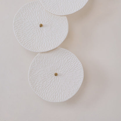 Florin Ceramic Petal Wall Sconce