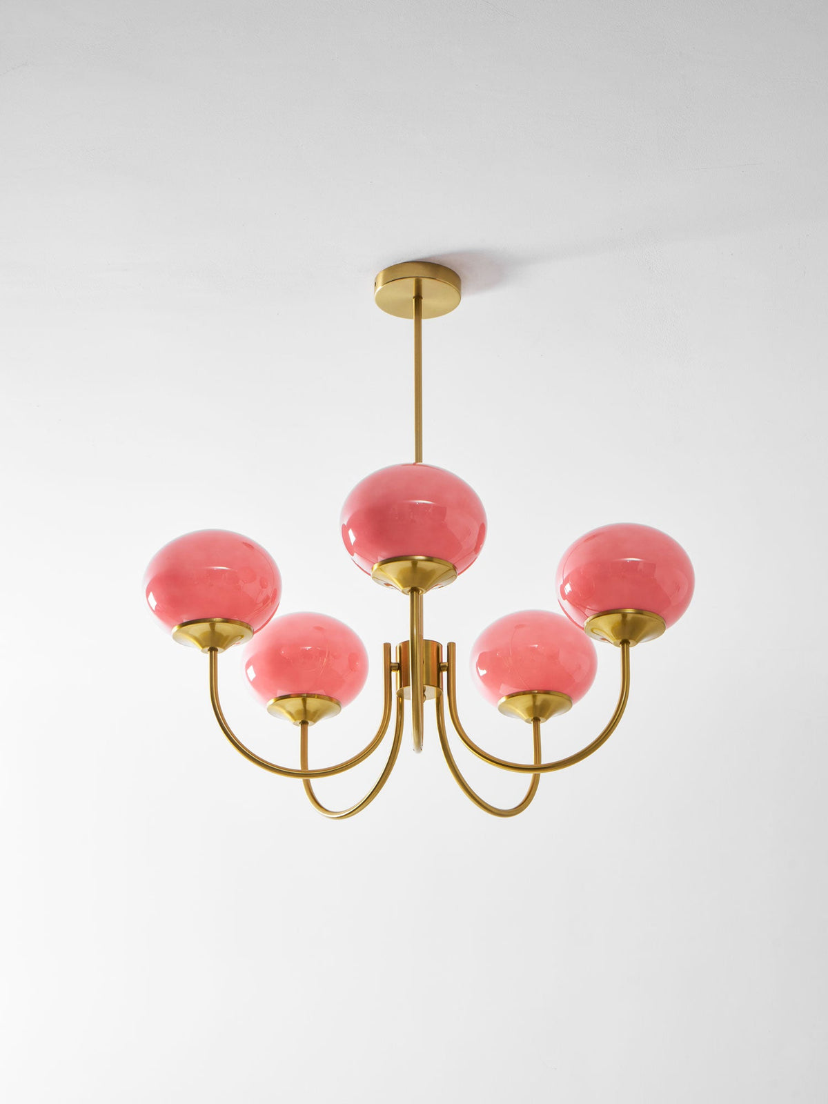 Mallow Glass Shade Chandelier