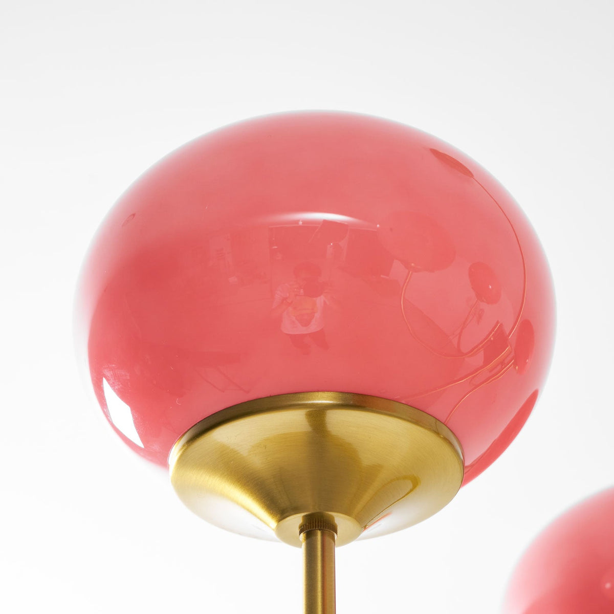Mallow Glass Shade Chandelier