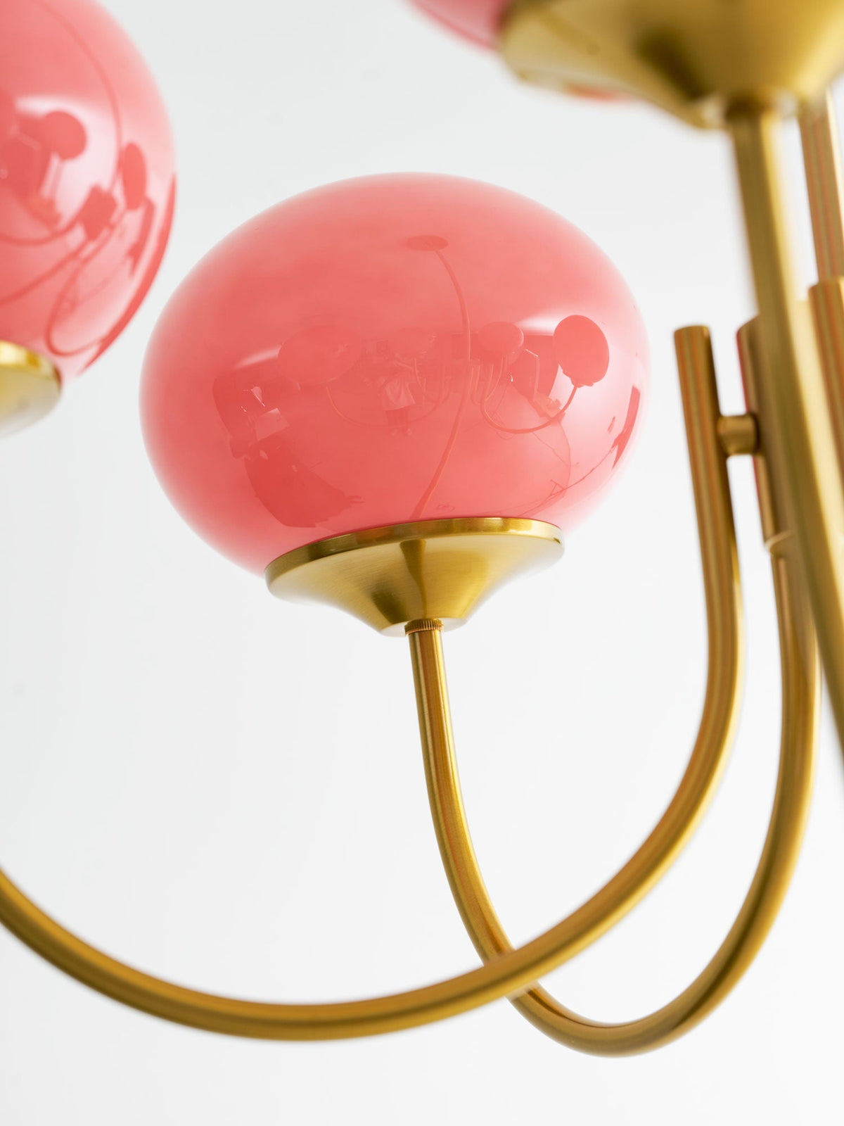 Mallow Glass Shade Chandelier