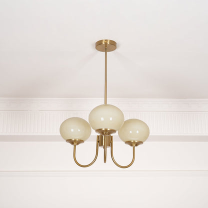 Mallow Glass Shade Chandelier