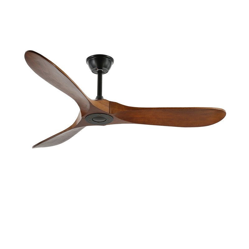 Sirocco Walnut Wood DC Ceiling Fan with Remote