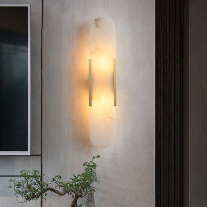 Alba Alabaster Wall Sconce