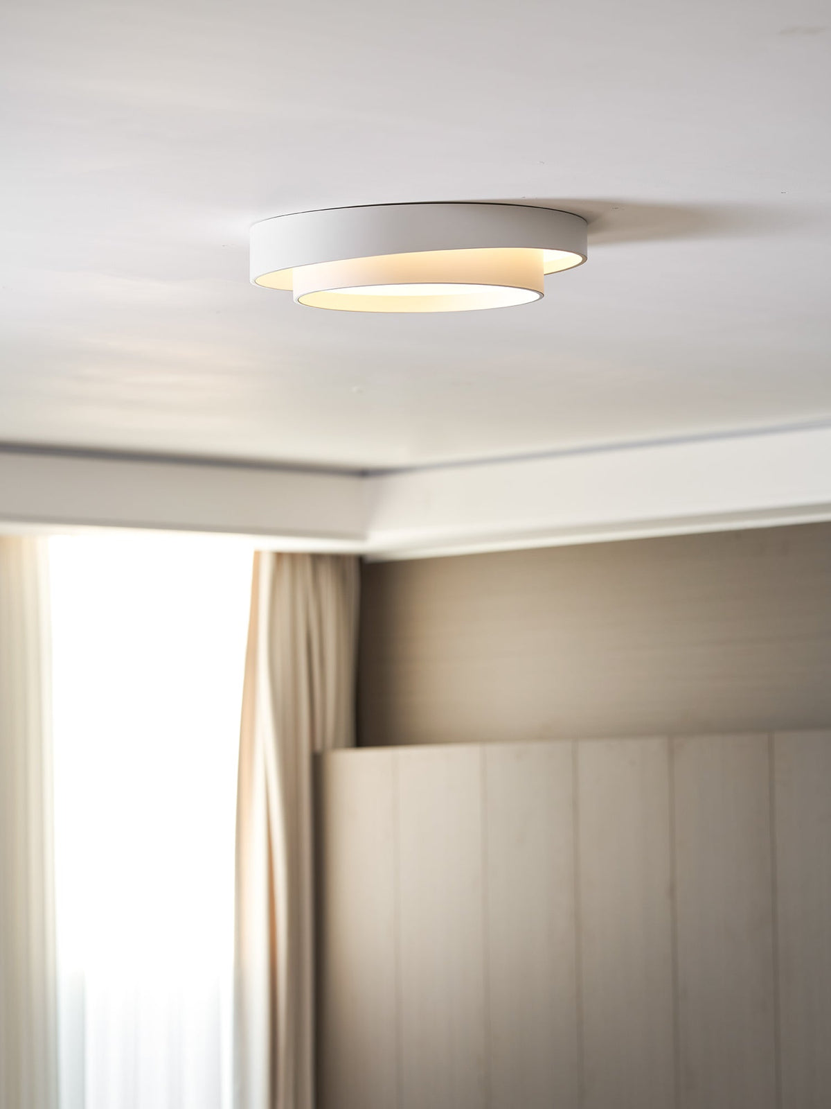 Cadenza Drum Flush Mount Ceiling Light
