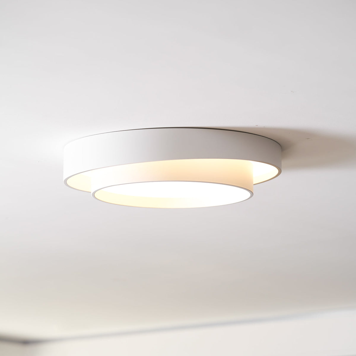 Cadenza Drum Flush Mount Ceiling Light