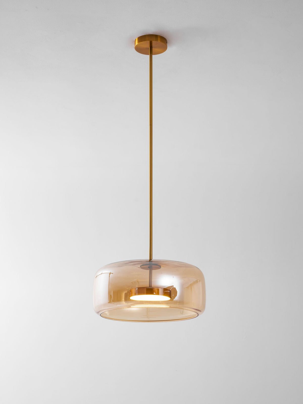 Orbe Hand Blown Glass Pendant Light