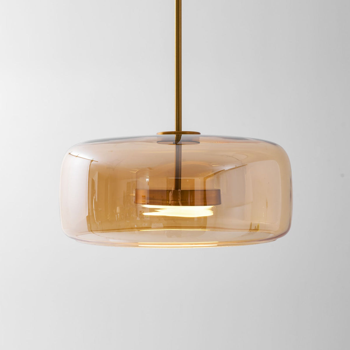 Orbe Hand Blown Glass Pendant Light