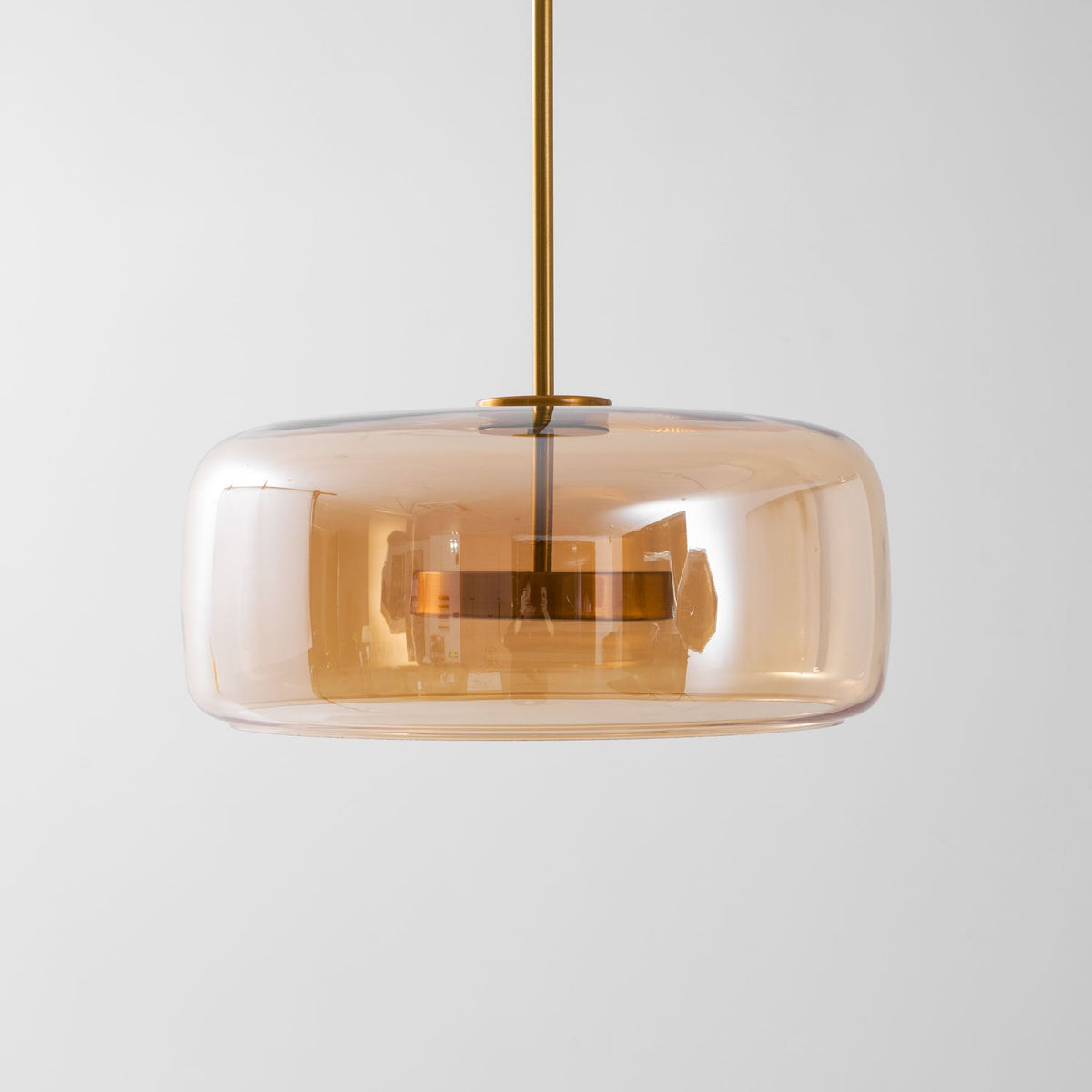 Orbe Hand Blown Glass Pendant Light