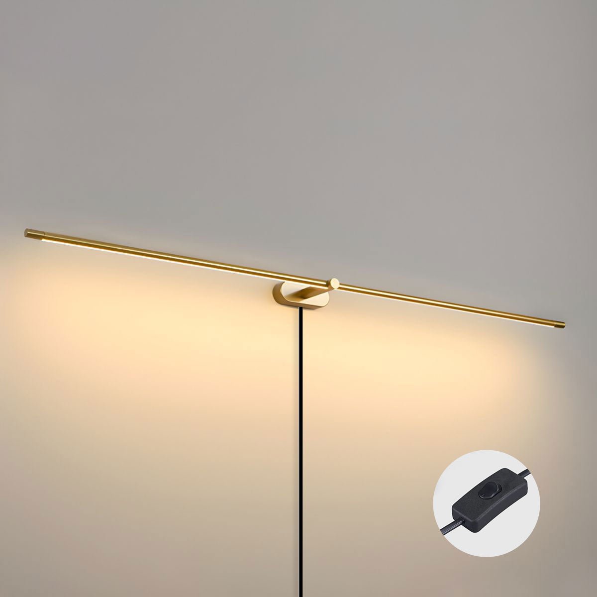 Lumio Linear LED Plug in Wall Lamp and Picture Light
