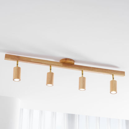Rafter Wood Beam Spotlight Ceiling Light