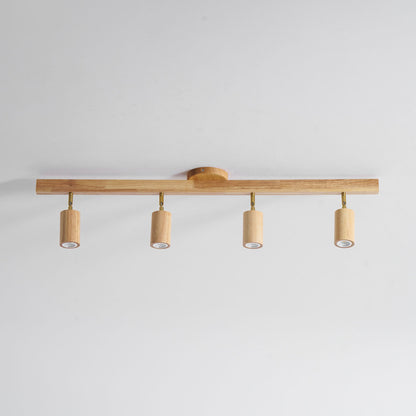 Rafter Wood Beam Spotlight Ceiling Light