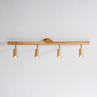 Rafter Wood Beam Spotlight Ceiling Light