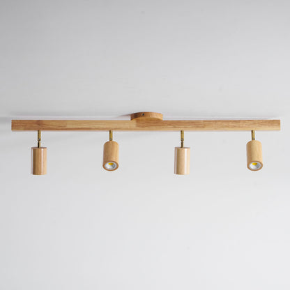 Rafter Wood Beam Spotlight Ceiling Light