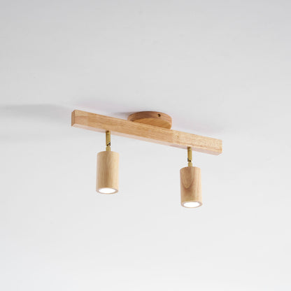 Rafter Wood Beam Spotlight Ceiling Light