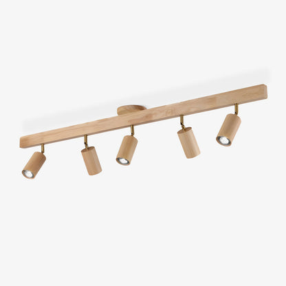 Rafter Wood Beam Spotlight Ceiling Light