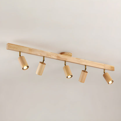 Rafter Wood Beam Spotlight Ceiling Light