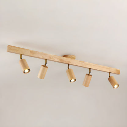 Rafter Wood Beam Spotlight Ceiling Light