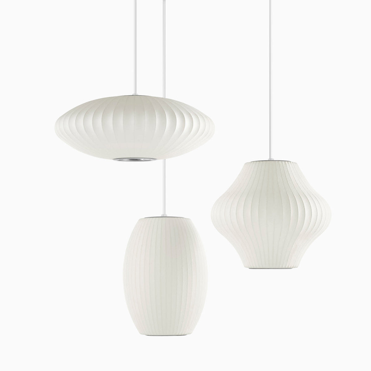 Treccia Crisscross Bubble Pendant Light