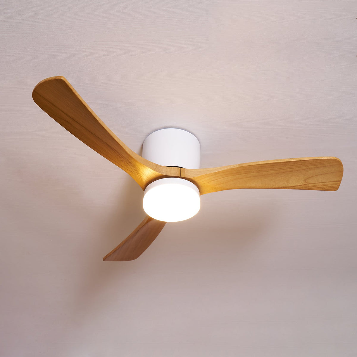 Aeris Wooden Ceiling Fan with Light