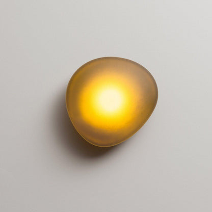 Opaline Blown Glass Wall Sconce