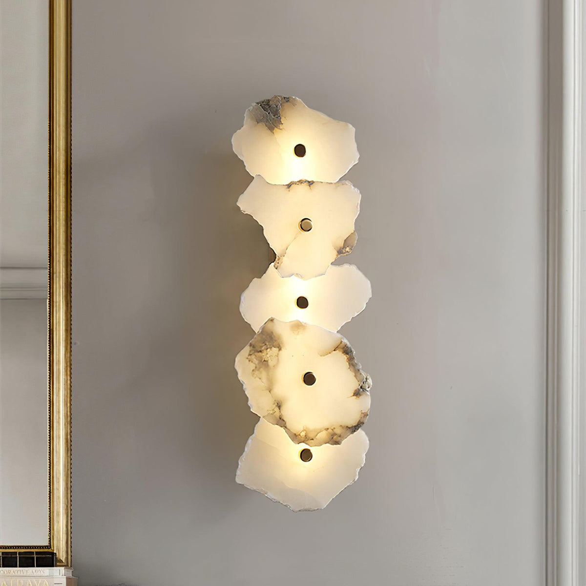 Kaia Alabaster LED Wall Sconce