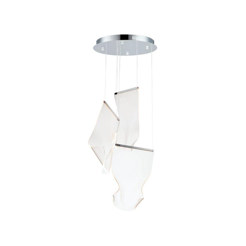 Cirrane Floating Acrylic LED Chandelier