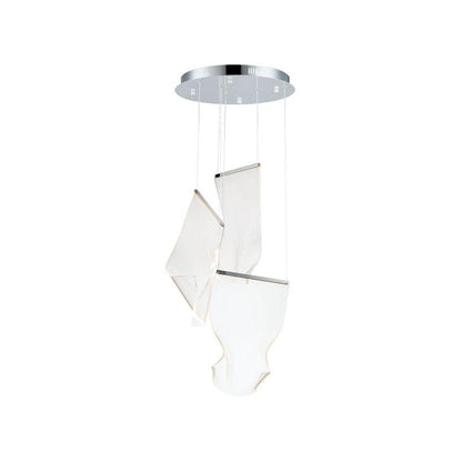 Cirrane Floating Acrylic LED Chandelier