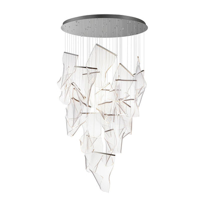 Cirrane Floating Acrylic LED Chandelier