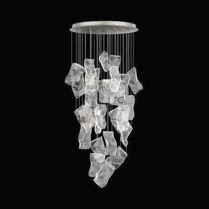 Cirrane Floating Acrylic LED Chandelier