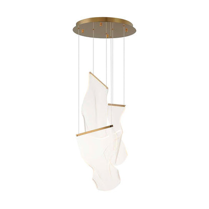 Cirrane Floating Acrylic LED Chandelier