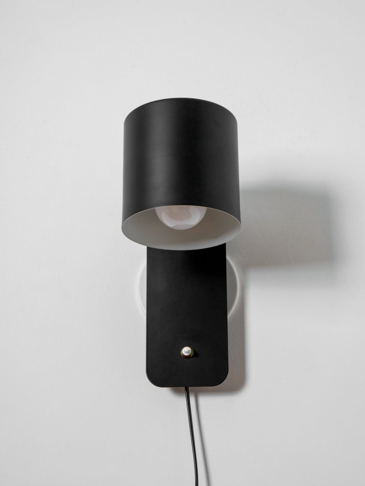 Pivo Plug In Cylinder Wall Lamp