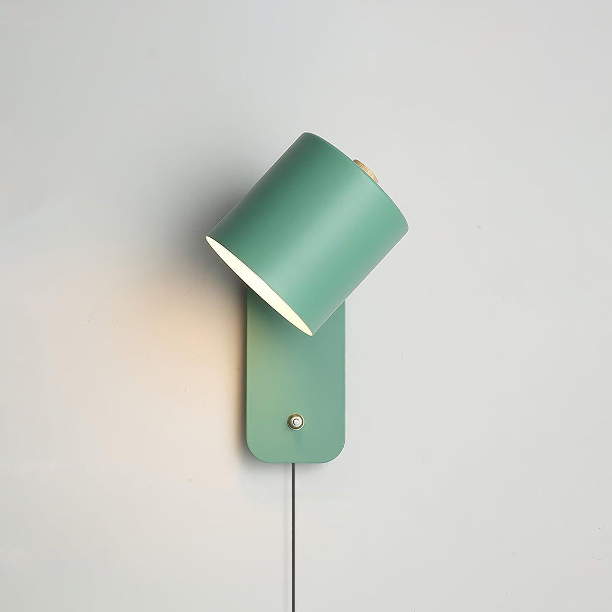 Pivo Plug In Cylinder Wall Lamp