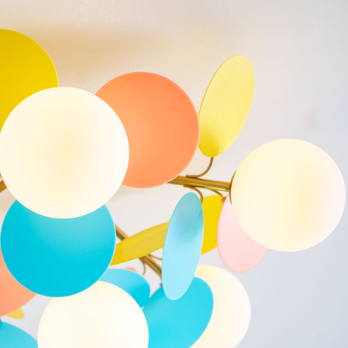Macaron Pastel Disc Ceiling Light