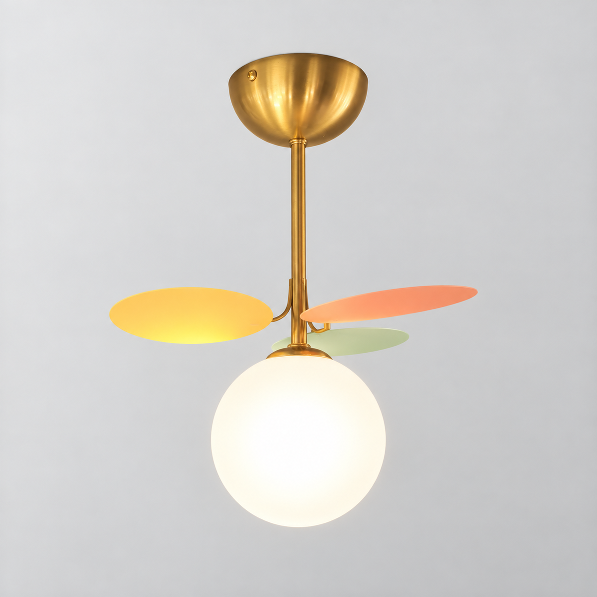 Macaron Pastel Disc Ceiling Light