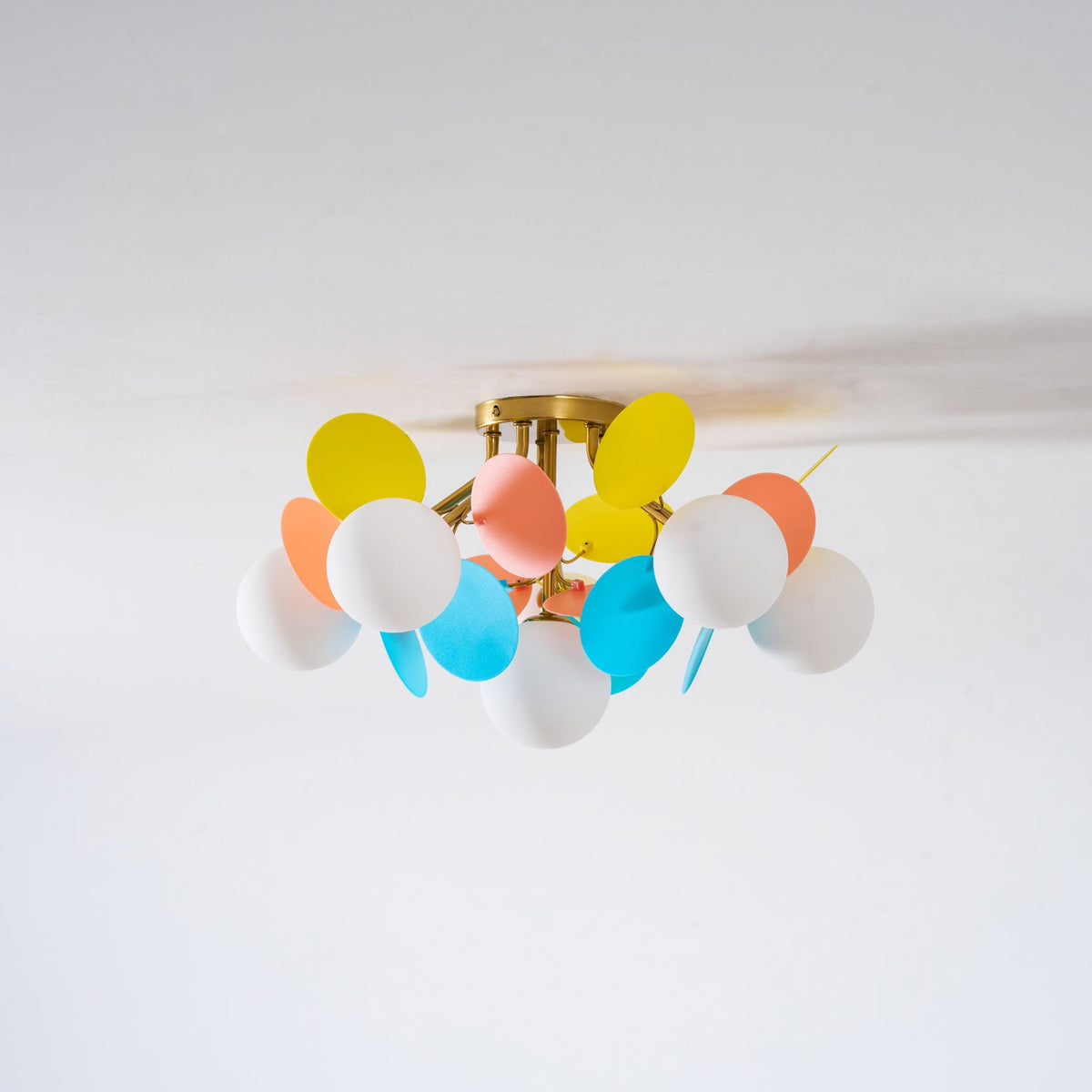 Macaron Pastel Disc Ceiling Light