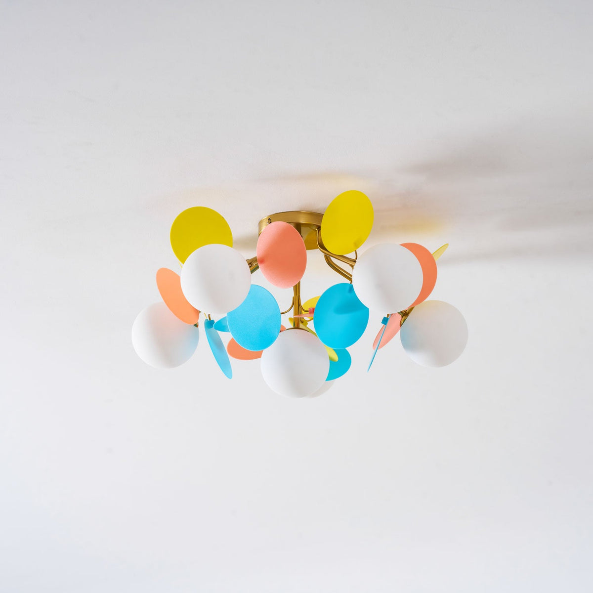 Macaron Pastel Disc Ceiling Light