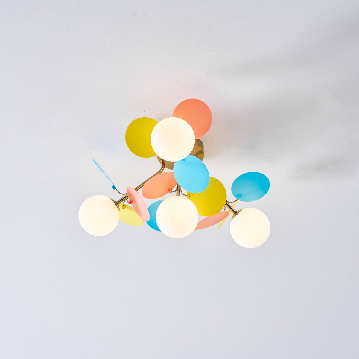 Macaron Pastel Disc Ceiling Light
