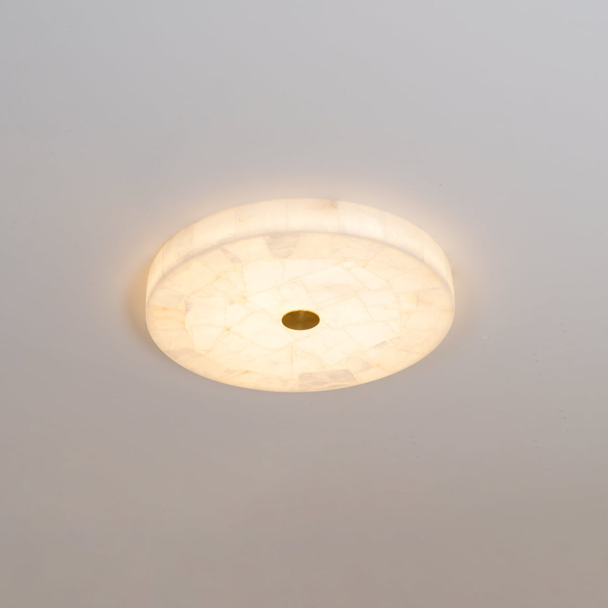 Xanthe Alabaster Flush Mount Ceiling Light