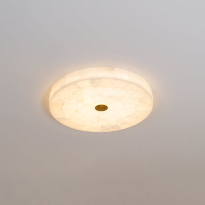 Xanthe Alabaster Flush Mount Ceiling Light