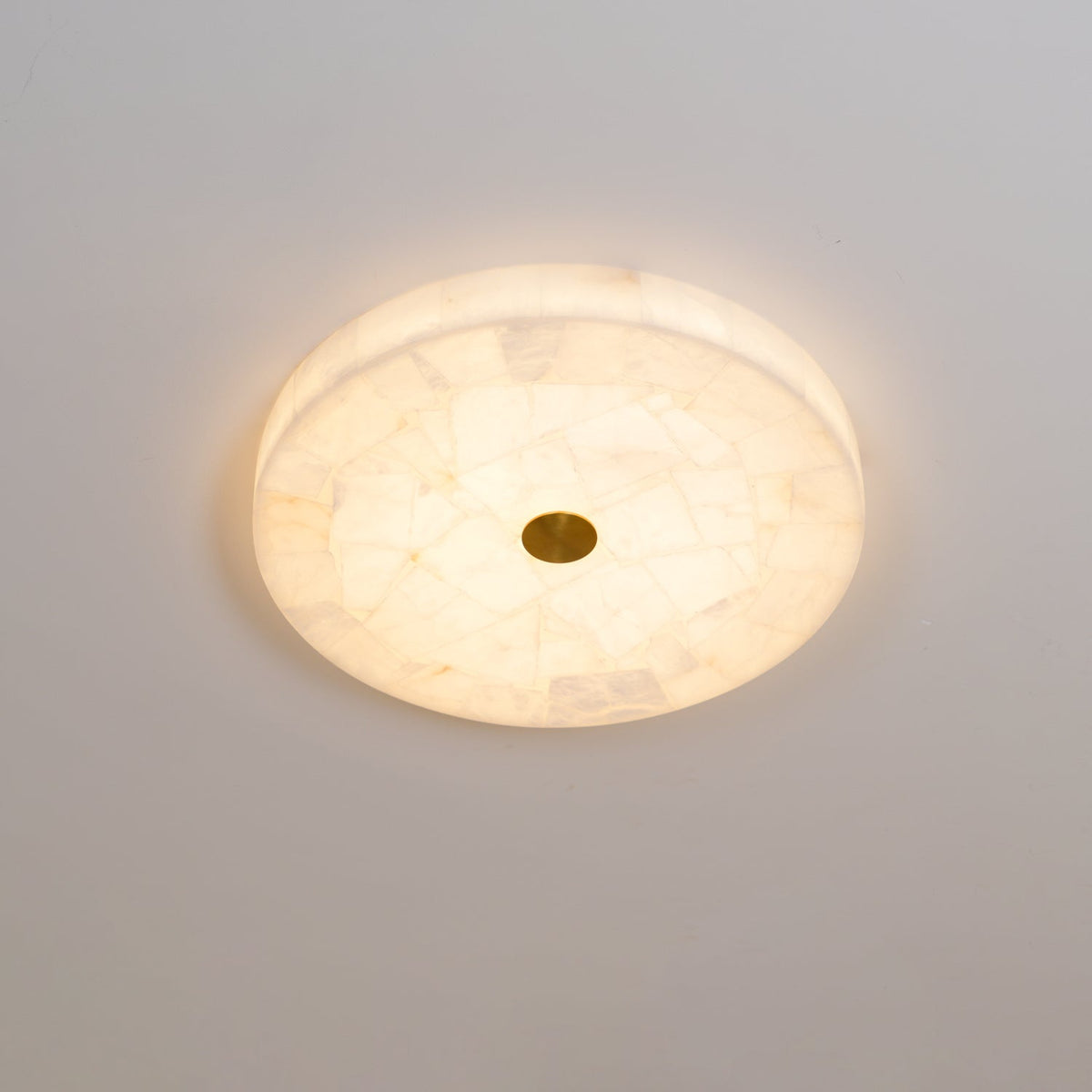 Xanthe Alabaster Flush Mount Ceiling Light