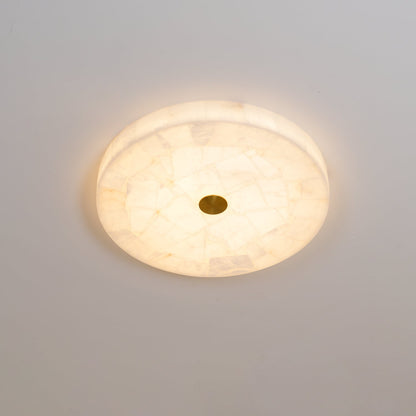 Xanthe Alabaster Flush Mount Ceiling Light