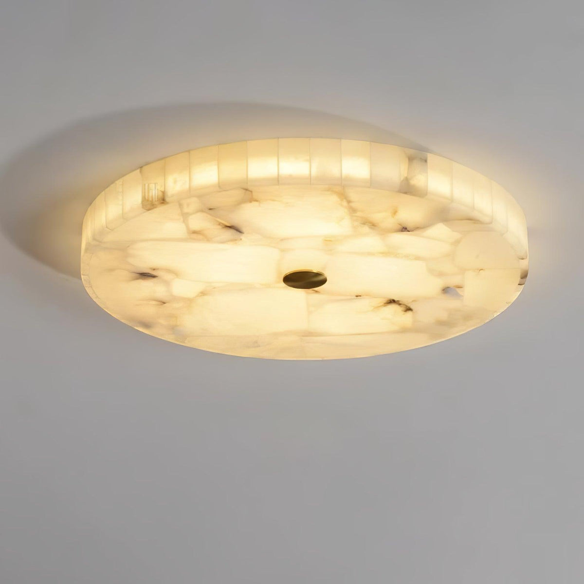 Xanthe Alabaster Flush Mount Ceiling Light