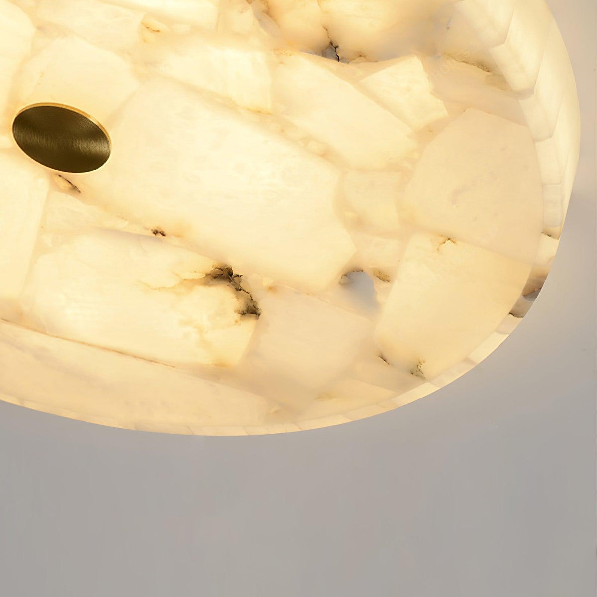 Xanthe Alabaster Flush Mount Ceiling Light