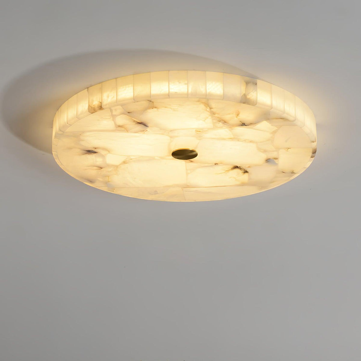 Xanthe Alabaster Flush Mount Ceiling Light