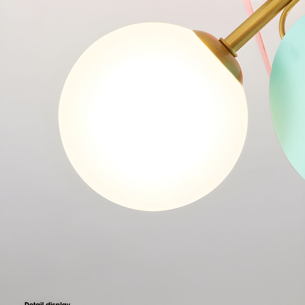 Macaron Pastel Disc Ceiling Light