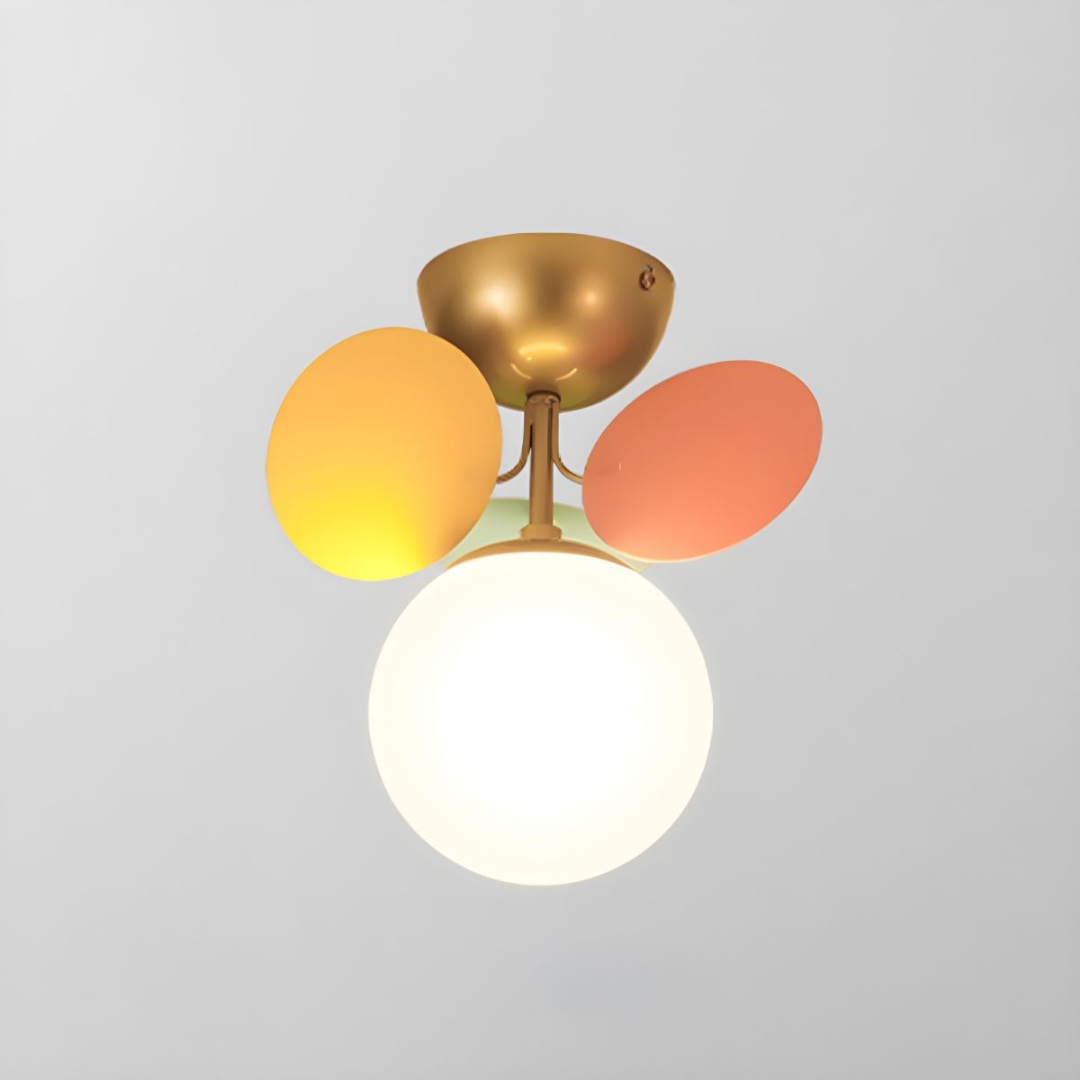 Macaron Pastel Disc Ceiling Light