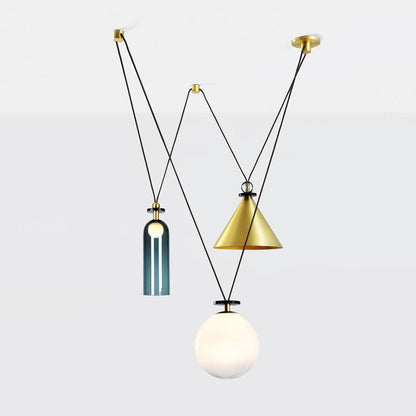 Kubik Geometric Modular Chandelier