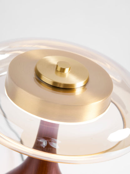 Ambra Amber Glass Table Lamp